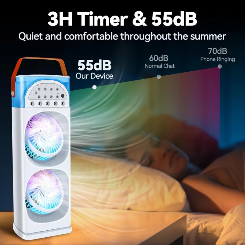 CoolBreeze™ Mini Portable Air Conditioner - Best AC Unit for Home & Office Comfort 2