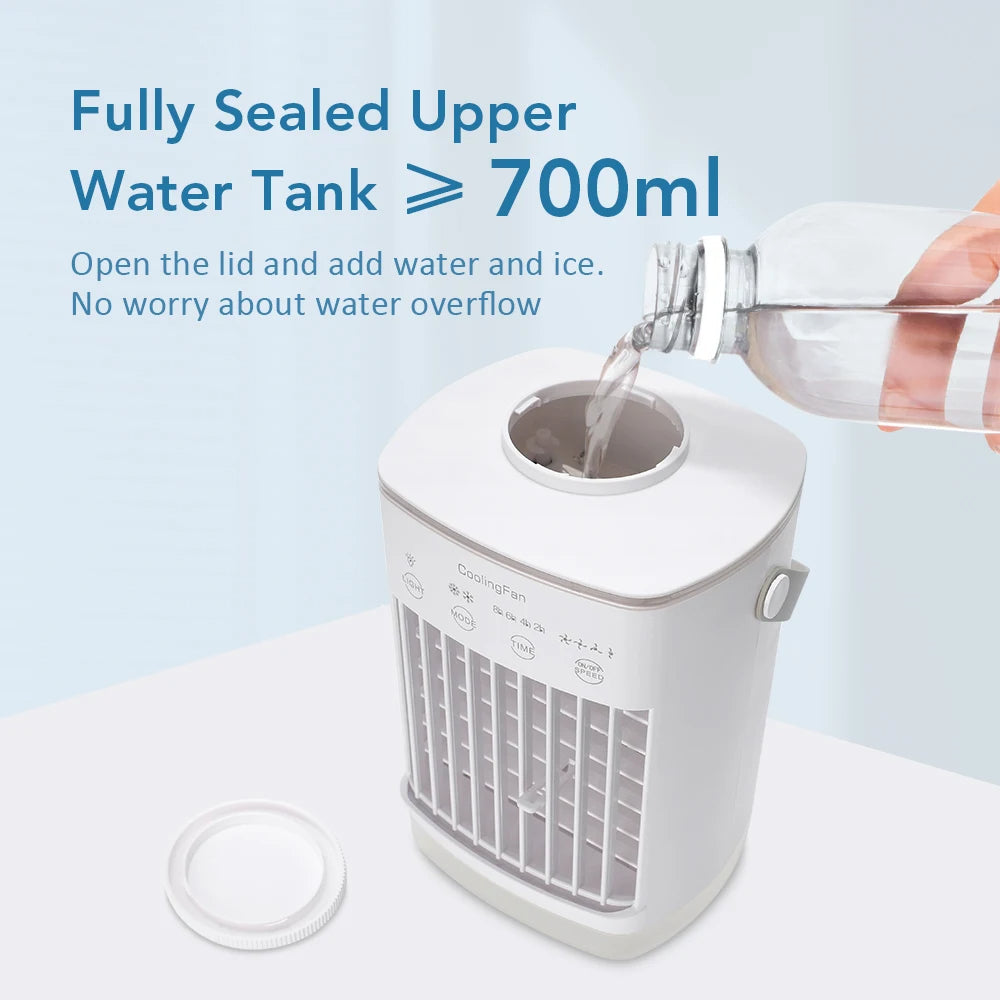 CoolBreeze™ Mini Portable Air Conditioner & Humidifier - Perfect for Home & Office 3