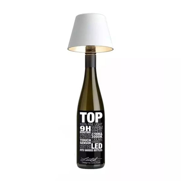 DIY Lamp™ - Wireless Rechargeable Wine Bottle Lamp Head for Creative Home Decor 9