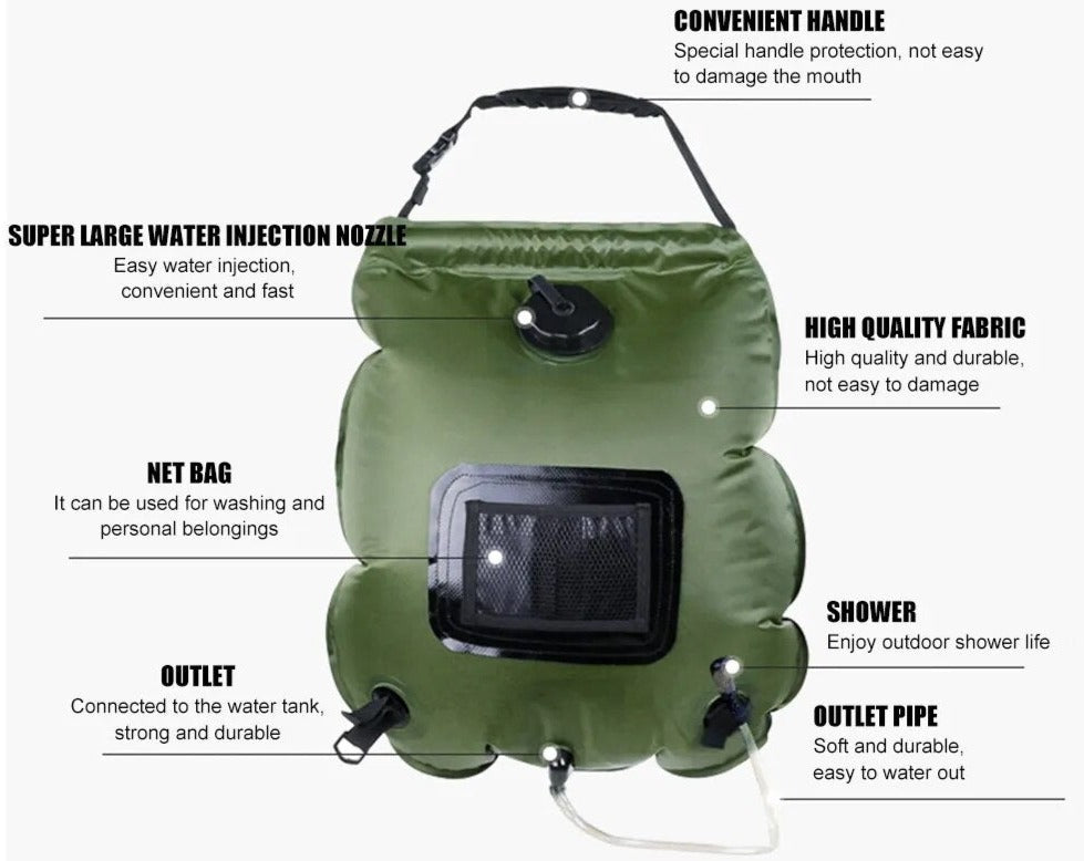 MANIKO™ 20L Portable Shower Bag