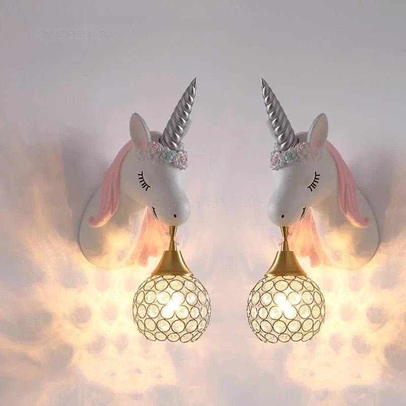 LumaDream™ Unicorn Wall Sconce Light – Enchanting LED Decor for Kids 8