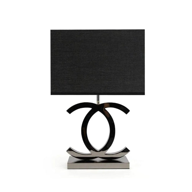 LuxeGlow™ Rectangular Shade Double C Table Lamp - Modern Nordic Design 10