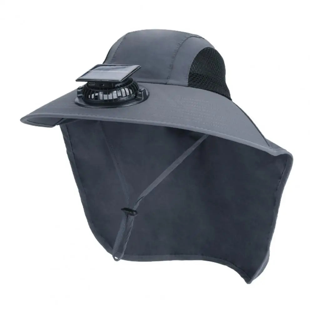SolarBreeze™ Solar Fan Hat - UV Protection for Outdoor Enthusiasts 7