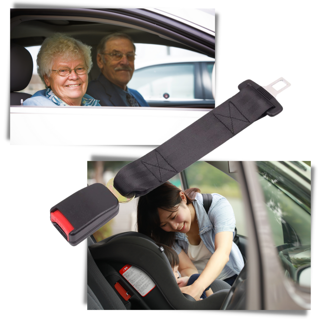 ComfortBelt™ Universal Seat Belt Extender for Safety and Comfort in Cars