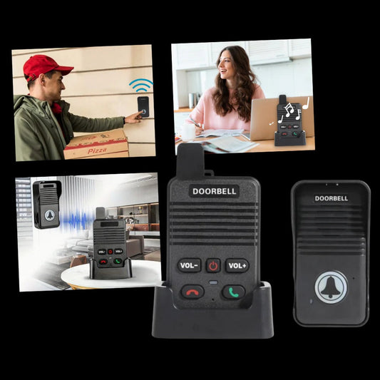 SmartConnect™ Hands-Free Intercom Doorbell for Easy Communication at Home