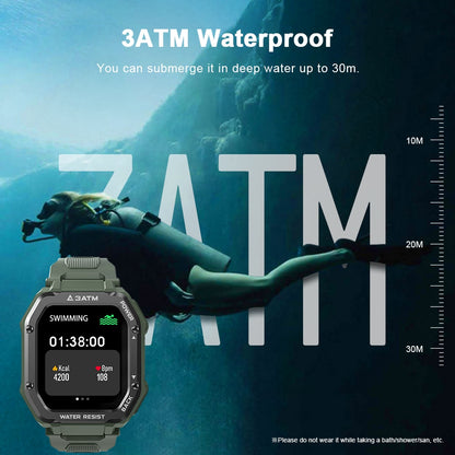 KOSPET™ Rugged Outdoor Waterproof Smartwatch