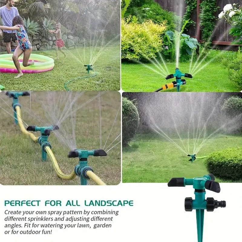 GardenSprinkle™ 5-Piece Sprinkler System for Lush Lawns and Gardens - 3