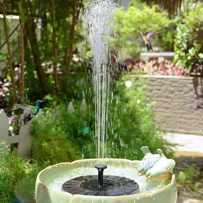 EcoFlow™ Solar Bird Bath Fountain for Beautiful Outdoor Spaces
