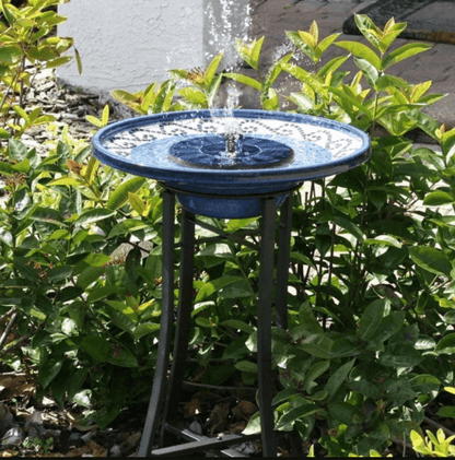 EcoFlow™ Solar Bird Bath Fountain for Beautiful Outdoor Spaces