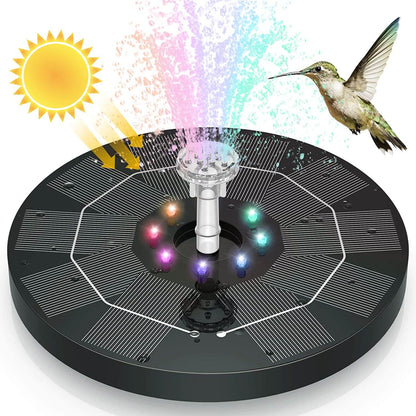 EcoFlow™ Solar Bird Bath Fountain for Beautiful Outdoor Spaces