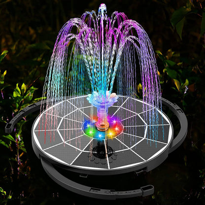EcoFlow™ Solar Bird Bath Fountain for Beautiful Outdoor Spaces