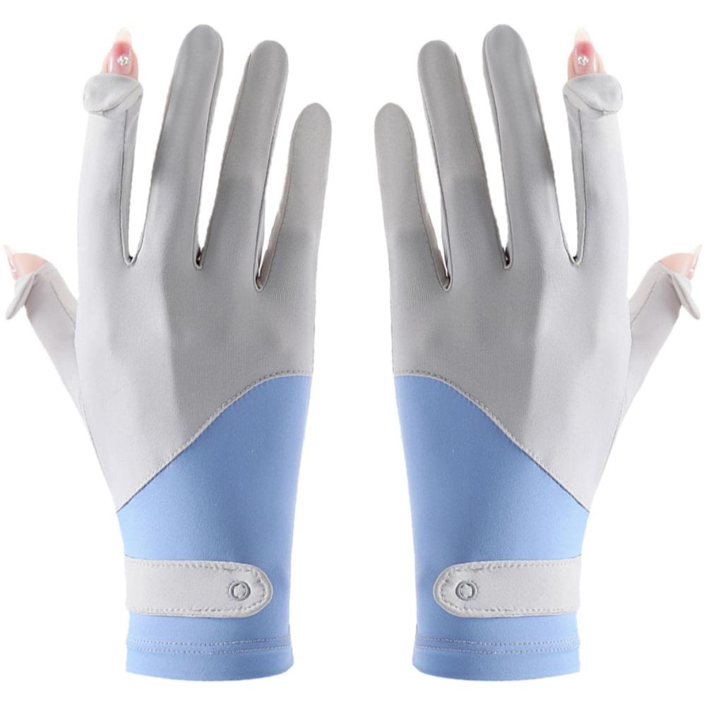 SunGuard™ Women's Breathable UV Protection Driving Gloves for Stylish Outdoor Comfort