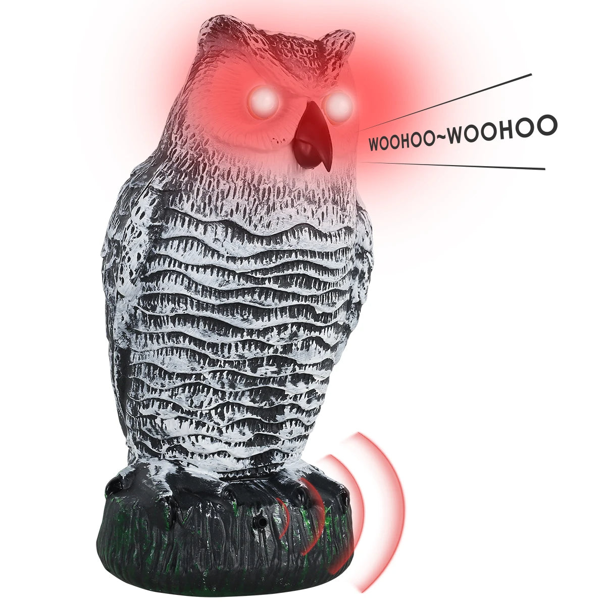 OwlGuard™ Realistic Owl Decoy to Scare Birds and Protect Your Garden