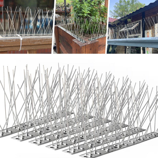 BirdGuard™ Stainless Steel Pigeon Deterrent Spikes for Homes & Businesses