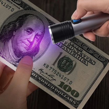 UltraBright™ UV Blacklight Flashlight for Home and Professional Cleaning