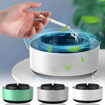 CleanAir™ Portable Smokeless Ashtray with Air Purifier for Smokers and Travelers 3