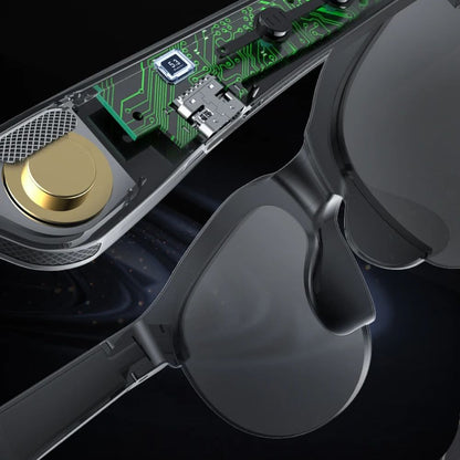 SmartTranslate™ Bluetooth Earphone Glasses for Effortless Language Understanding