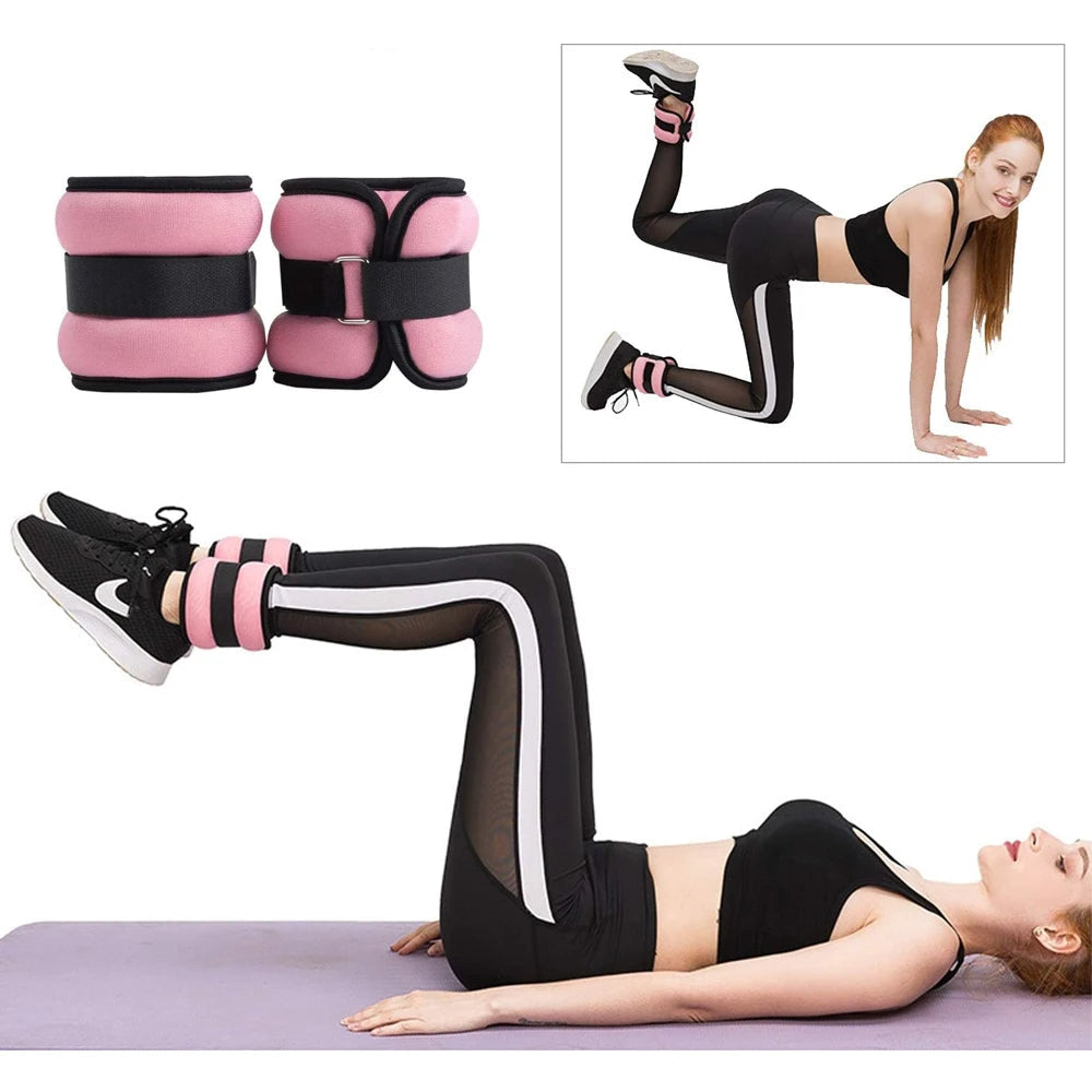 FitFlex™ Adjustable Ankle and Wrist Weights for Enhanced Workouts 1