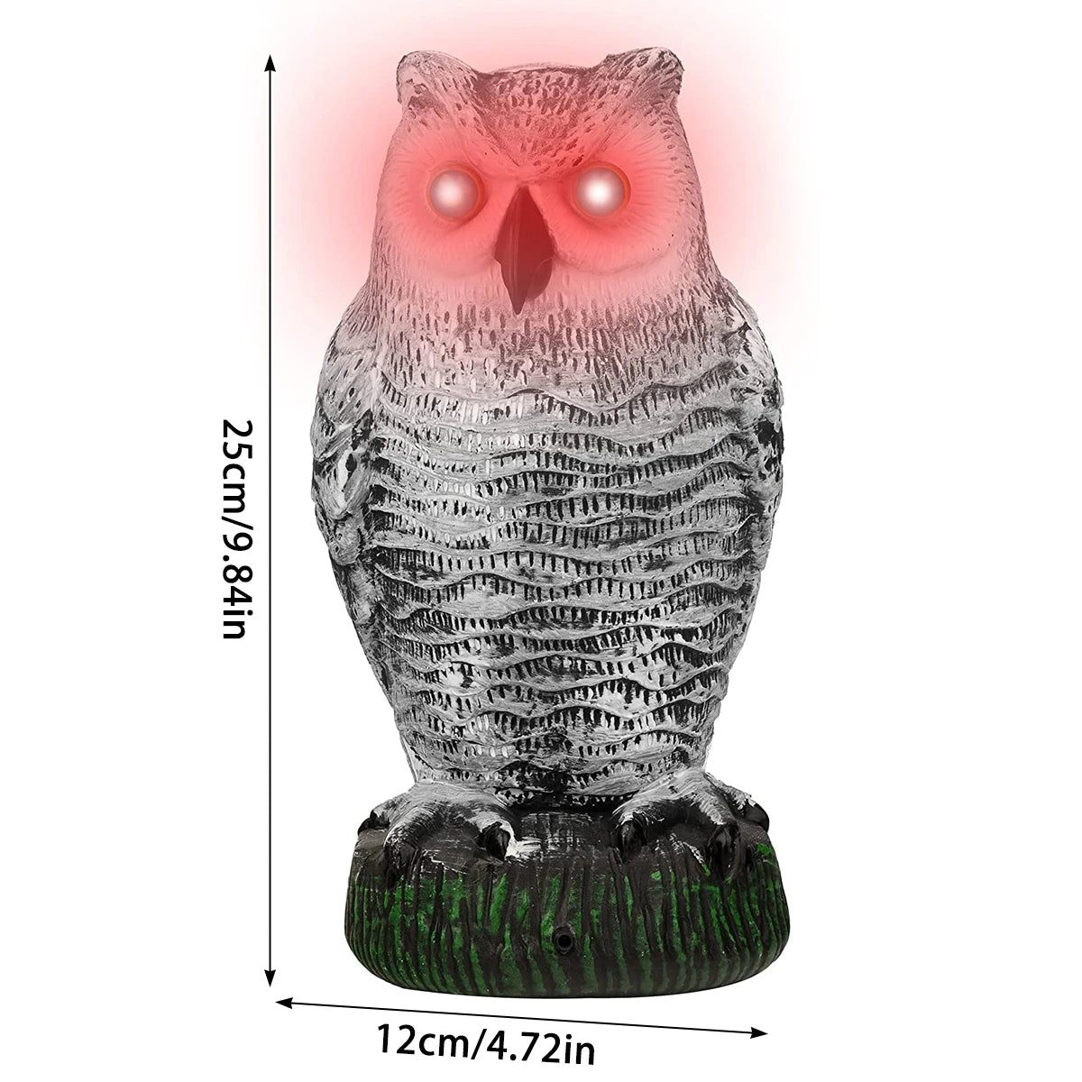 OwlGuard™ Realistic Owl Decoy to Scare Birds and Protect Your Garden