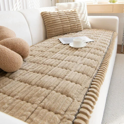 CozyNest™ Ultra Plush Sofa Cover - Stylish Slipcover for Couch Protection