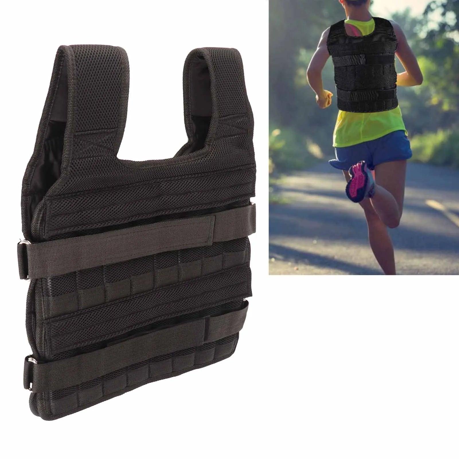 PowerFit™ Adjustable Weighted Vest for Enhanced Workout Performance 1