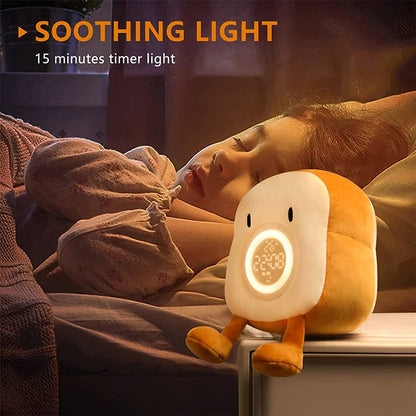 CozyTime™ Alarm Clock Plushie – Adorable Night Light for All Ages