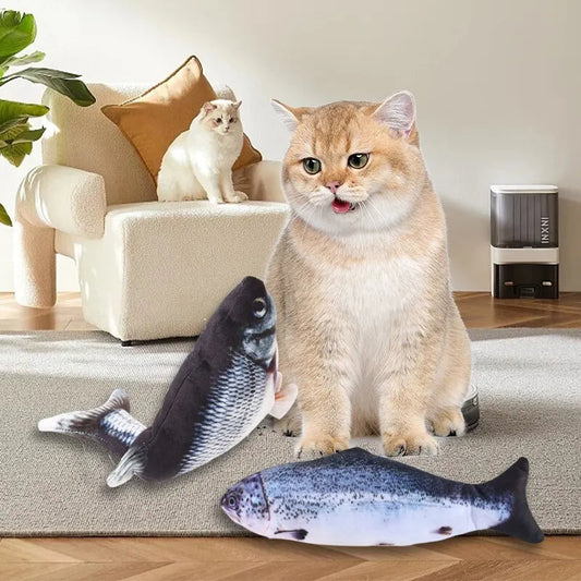 PurrPlay™ Interactive Cat Toy Fish - Best USB Charging Cat Toy for Fun 1