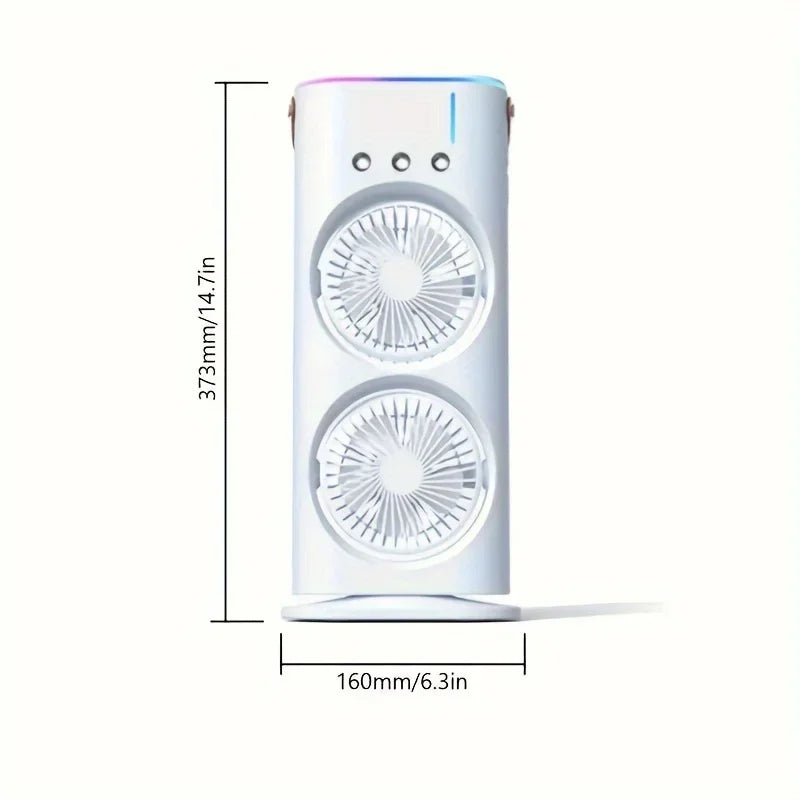 CoolBreeze™ Mini Portable Air Conditioner Fan for Personal Comfort and Travel 4