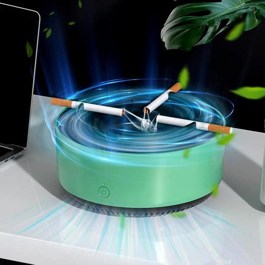 CleanAir™ Portable Smokeless Ashtray with Air Purifier for Smokers and Travelers 1