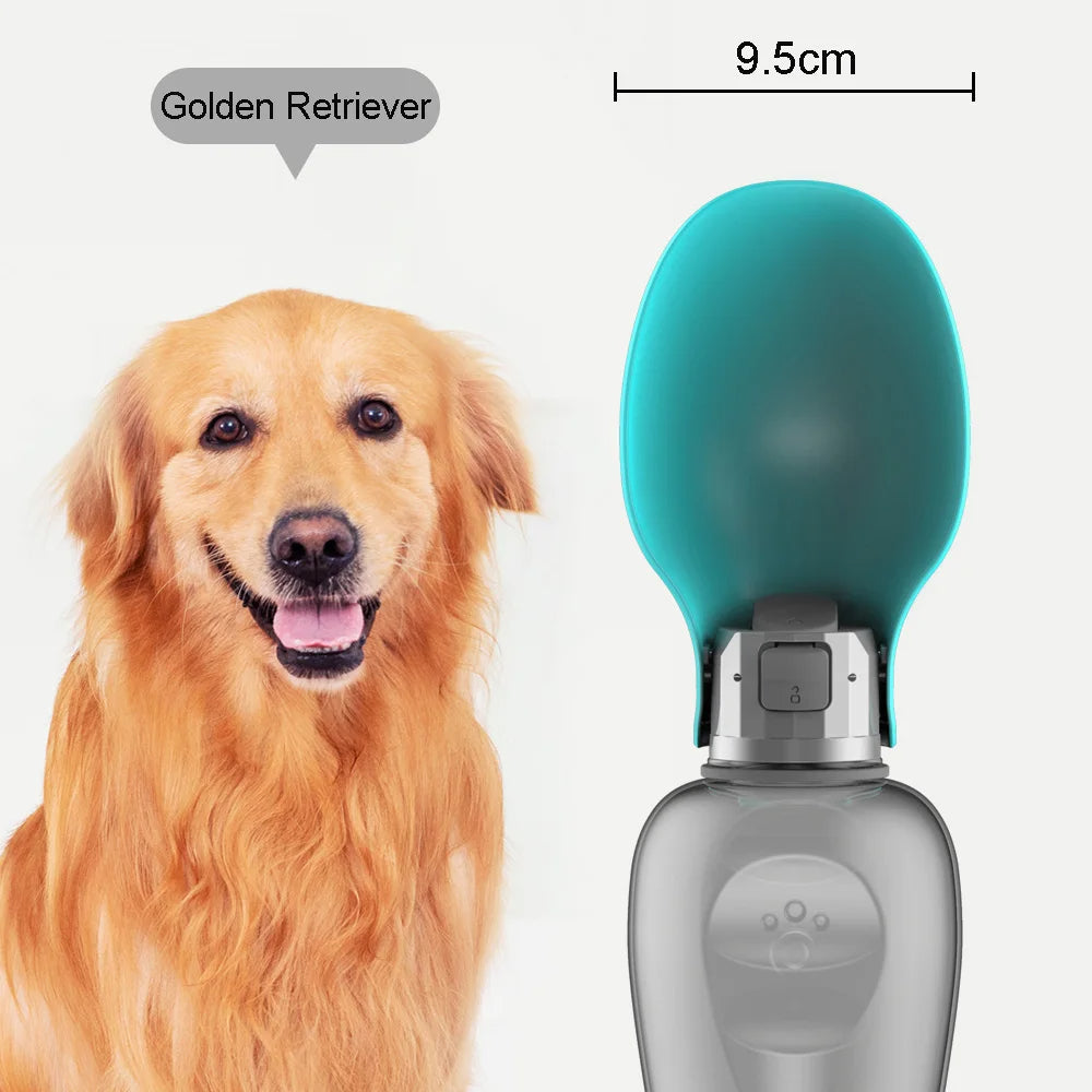HydraPaw™ Portable Dog Water Bottle Dispenser for Travel and Outdoor Adventures 2