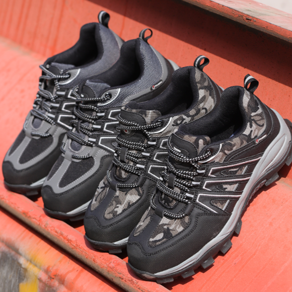 Smash-Proof & Anti-Puncture Mens Hiking Shoes