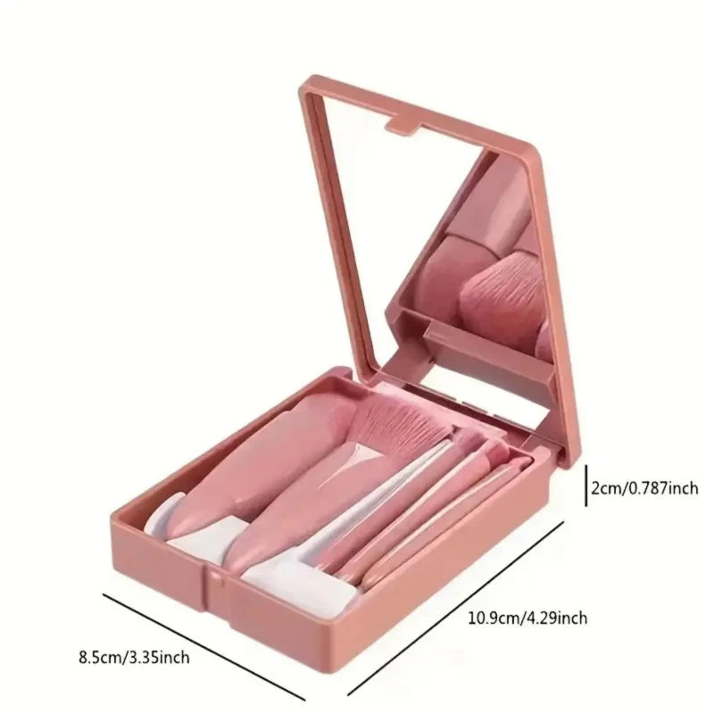 GlamOn-The-Go™ Makeup Brush Set - Best Mini Brushes for Effortless Beauty 3
