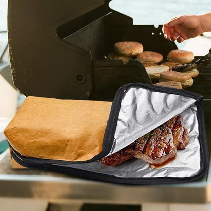 GrillMaster™ Insulated BBQ Meat Resting Blanket for Juicy, Flavorful Meats