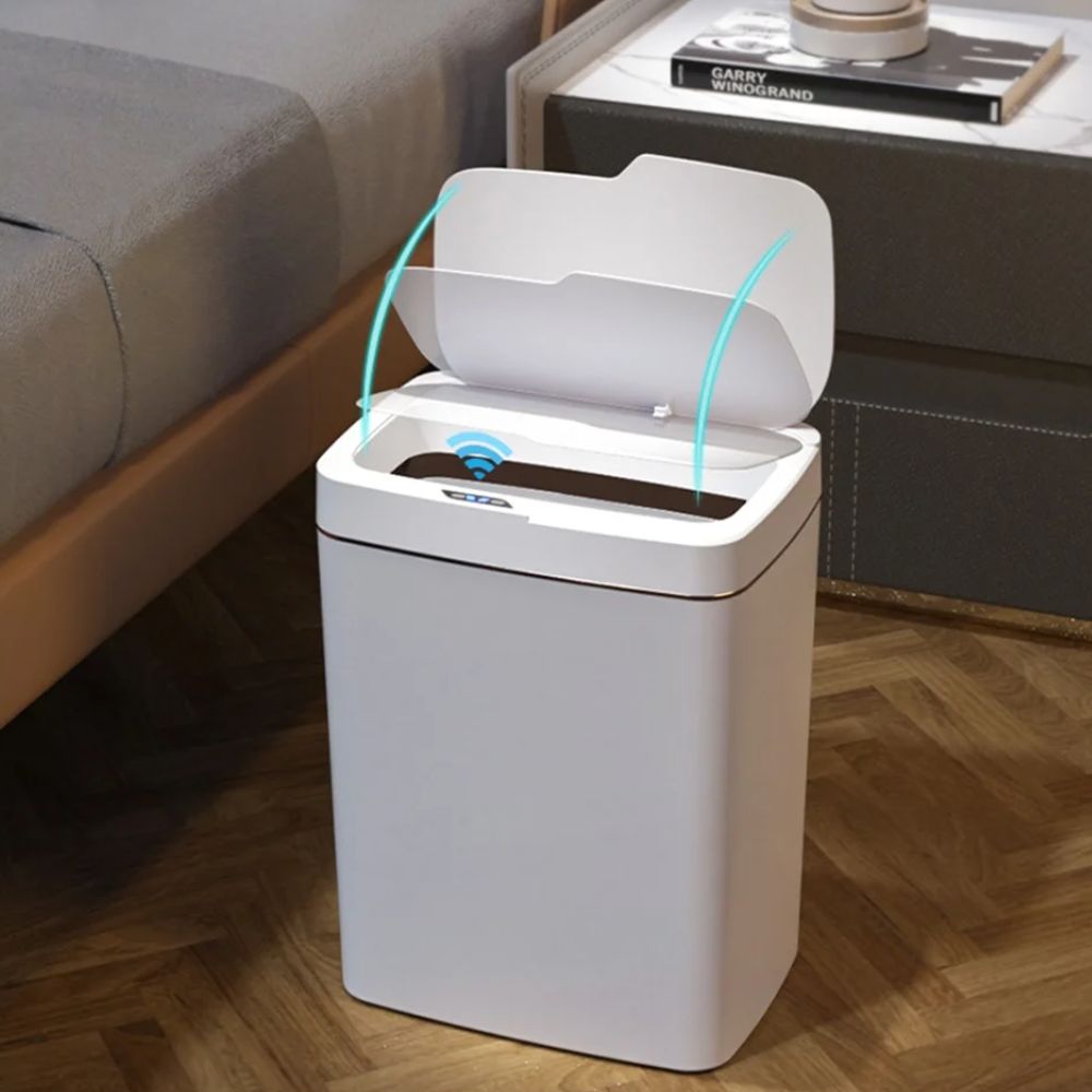 SmartClean™ Automatic Motion Sensor Trash Can for Hands-Free Waste Disposal