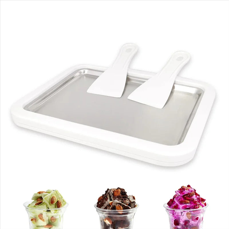 ChillCraft™ Non-Electric Cold Tray for Effortless Rolled Desserts at Home