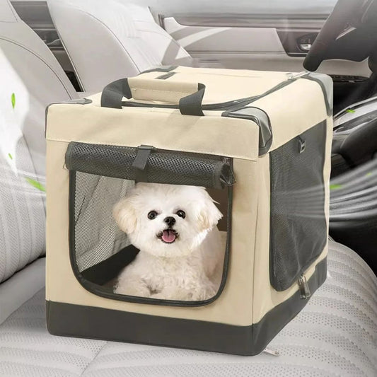 PetHaven™ Portable Folding Dog Crate - Ideal Dog Kennel for Travel & Home