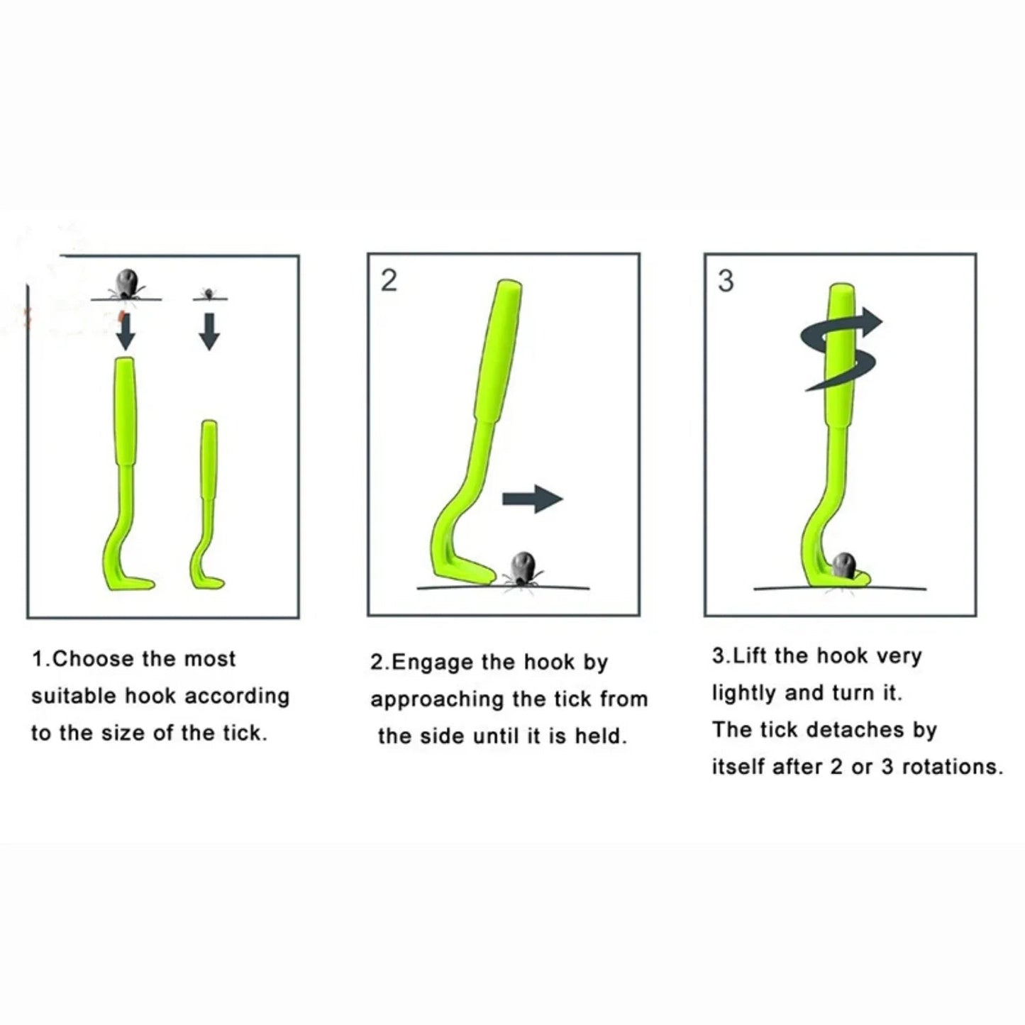 PetSafe™ Tick Removal Tool for Dogs & Humans - Quick & Easy Tick Extractor