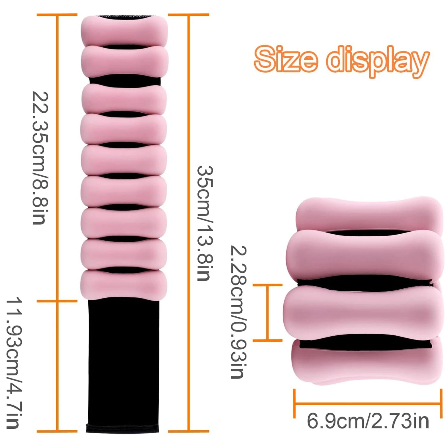 FitFlex™ Adjustable Silicone Ankle and Wrist Weights for All Fitness Levels 4