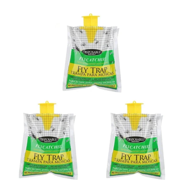 EcoTrap™ Best Fly Trap for Home & Commercial Use - Effective Fly Killer