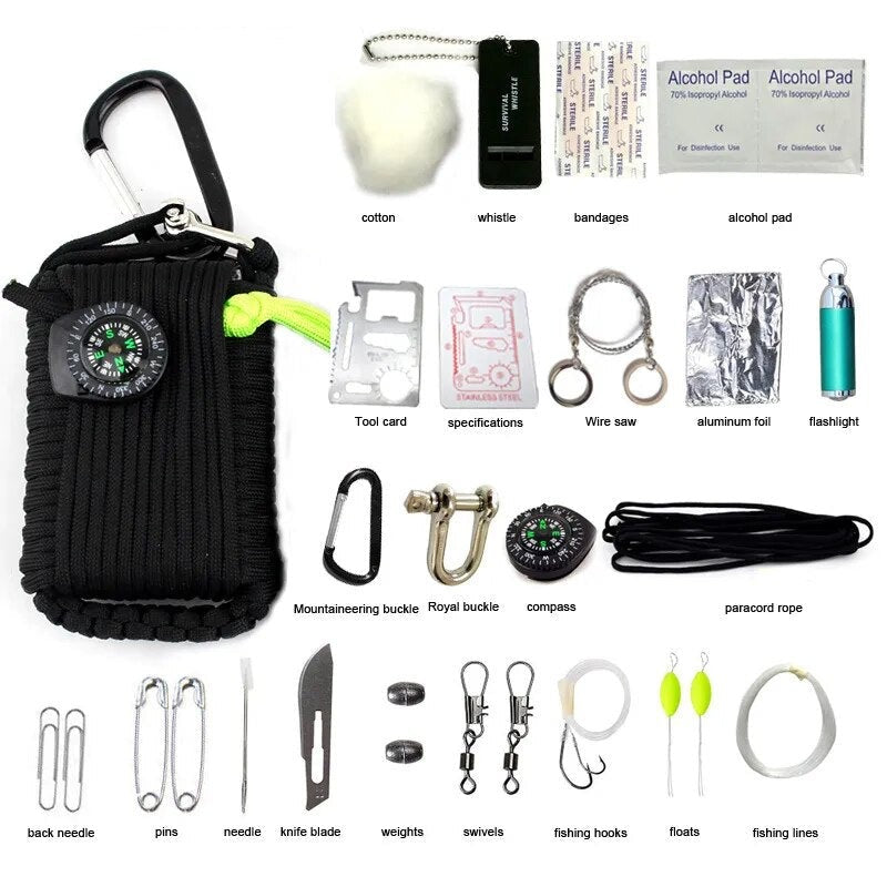 MANIKO™ 29 in 1 Emergency Survival Kit