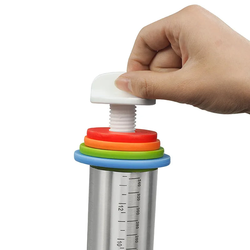 BakerPro™ Adjustable Rolling Pin - Best Tool for Even Dough Thickness