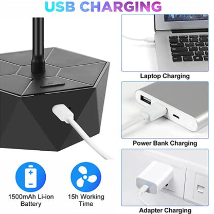 EcoBreeze™ Outdoor Fly Repellent Fan - Enjoy Bug-Free Gatherings