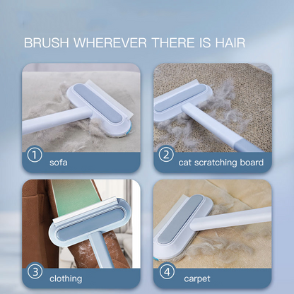 FurAway™ 4-in-1 Pet Hair Remover Tool for Cats and Dogs, Best Pet Hair Remover 4