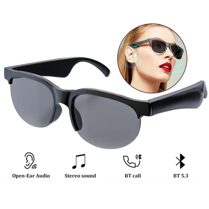 SmartTranslate™ Bluetooth Earphone Glasses for Effortless Language Understanding