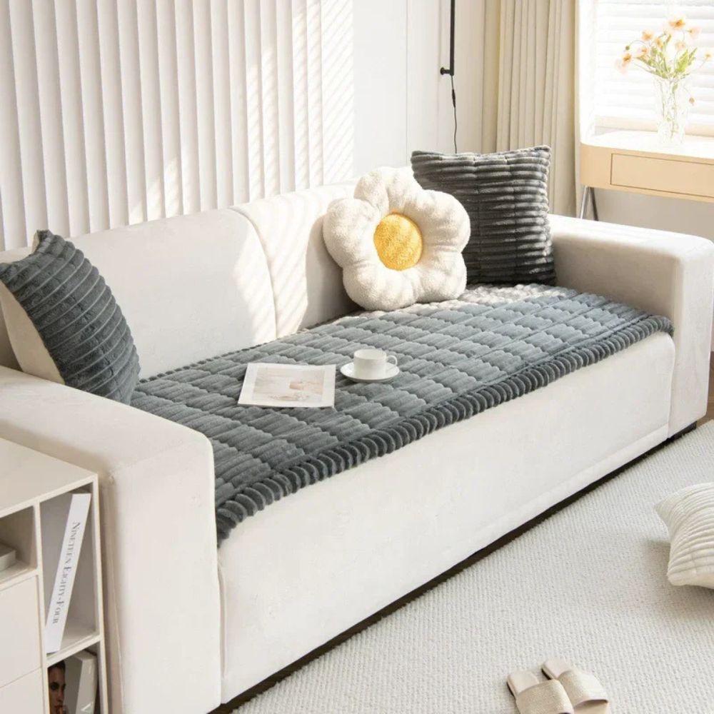 CozyNest™ Ultra Plush Sofa Cover - Stylish Slipcover for Couch Protection