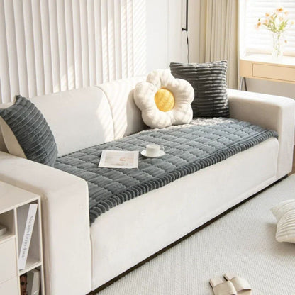 CozyNest™ Ultra Plush Sofa Cover - Stylish Slipcover for Couch Protection