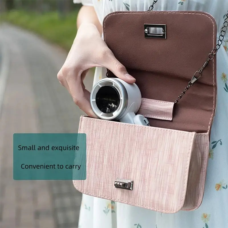 BreezeMaster™ Mini Portable Hand Fan - Best Handheld Fan for On-the-Go Cooling 2