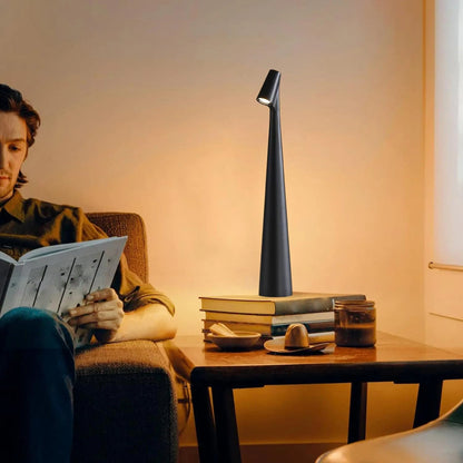 LumiTouch™ Cordless Table Lamp - Rechargeable Small Lamp for Bedside or Desk
