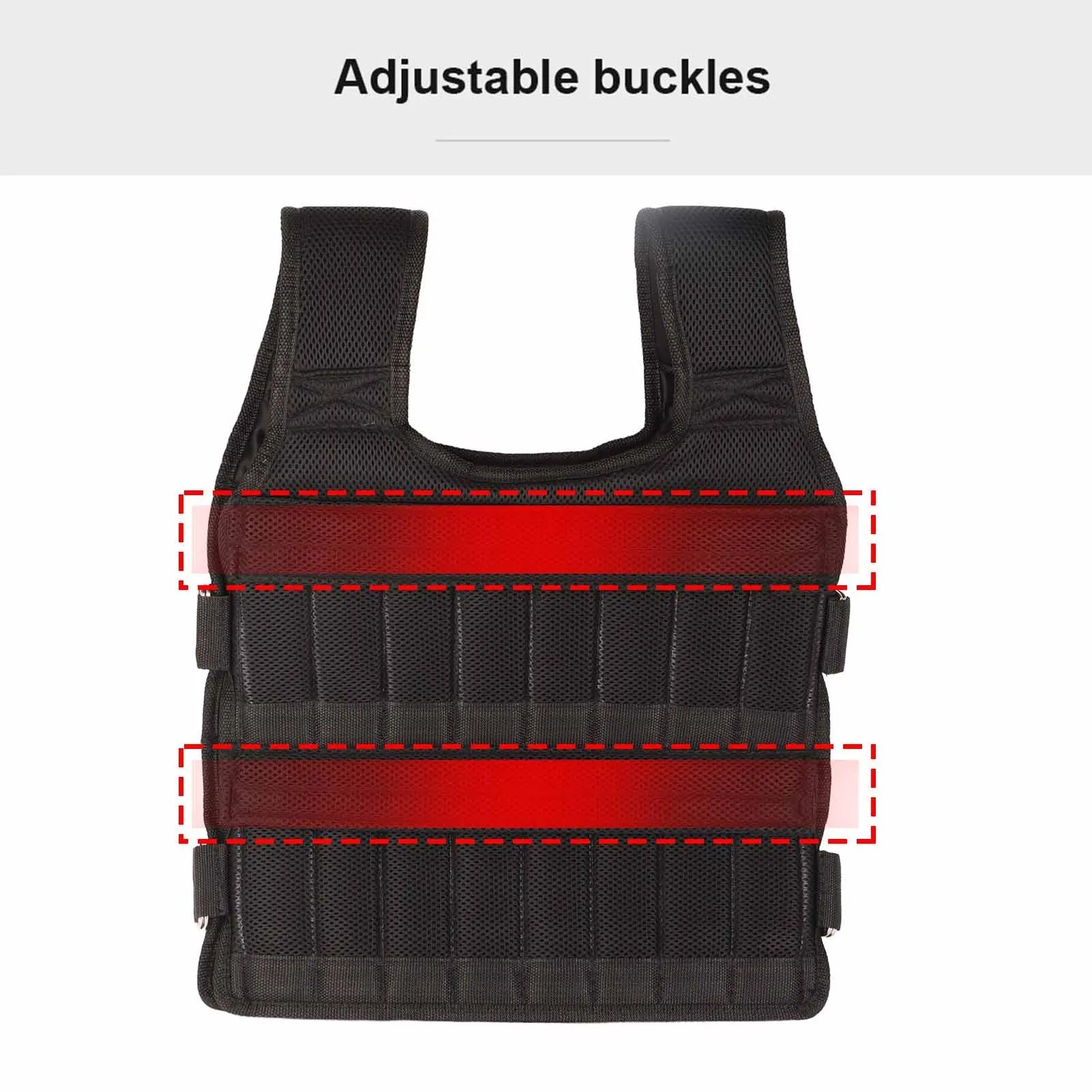 PowerFit™ Adjustable Weighted Vest for Enhanced Workout Performance 2