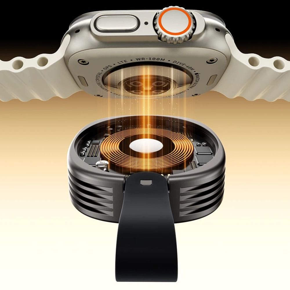 PowerCharge™ Portable Wireless Smart Watch Charger for Apple Watch